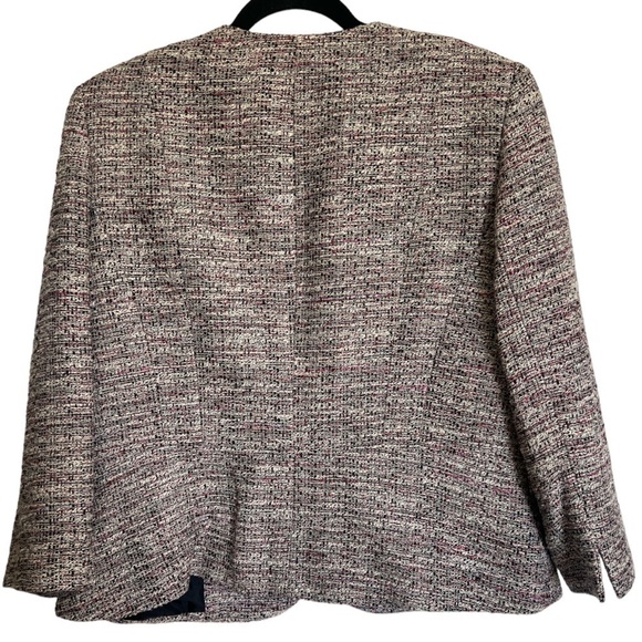 Kasper Multi Color Tweed Jacket - Picture 7 of 8